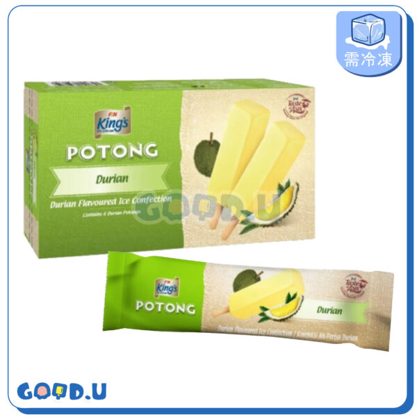 POTONG泰國進口榴槤雪糕 一盒6支