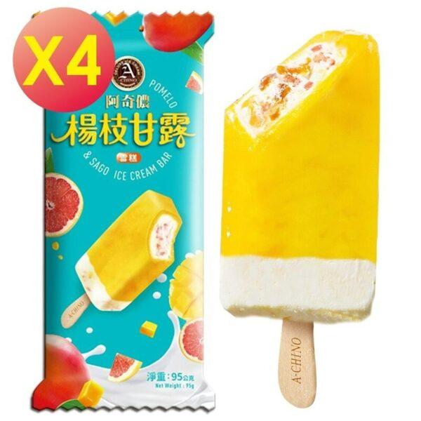 阿奇儂楊枝甘露雪糕 一盒4支