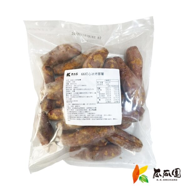 瓜瓜園(紅心)冰烤地瓜1kg(台農66號)