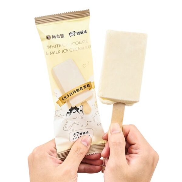 阿奇儂x鮮乳坊《生》白巧克力戀乳雪糕 (3支散裝)