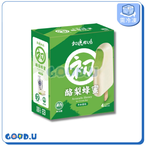 【阿奇儂X初鹿牧場】酪梨蜂蜜雪糕(4支盒裝)